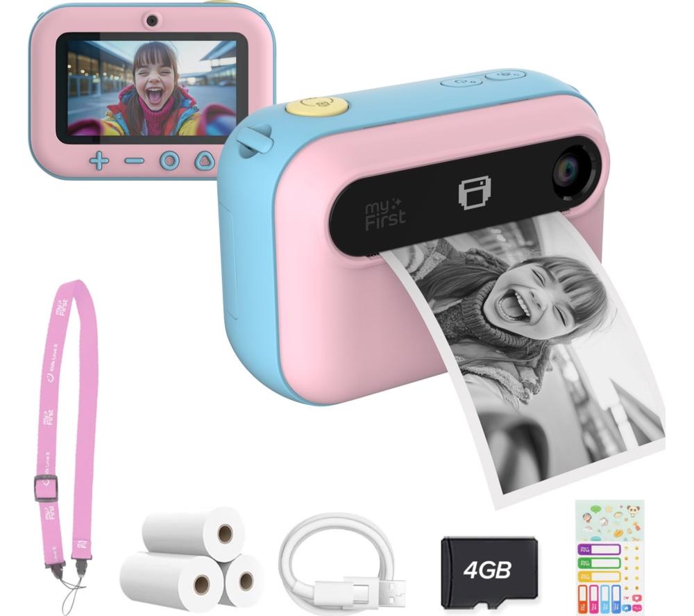 MYFIRST Insta 20 Compact Camera - Cotton Candy Mix
