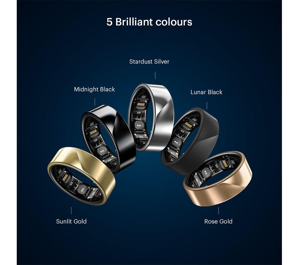 LUNA RING Smart Ring - Rose Gold, Size 11 image number 6 of 7