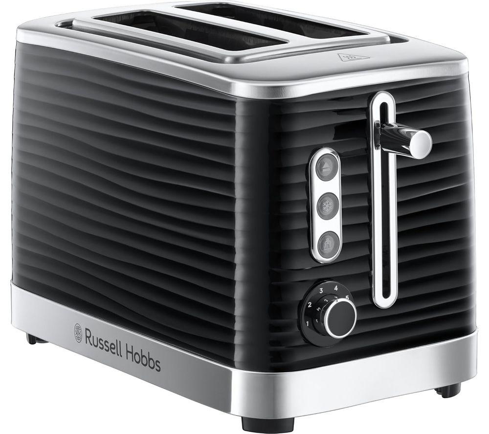 RUSSELL HOBBS Inspire Solo Microwave, Jug Kettle & 2-Slice Toaster Bundle - Black image number 5 of 5