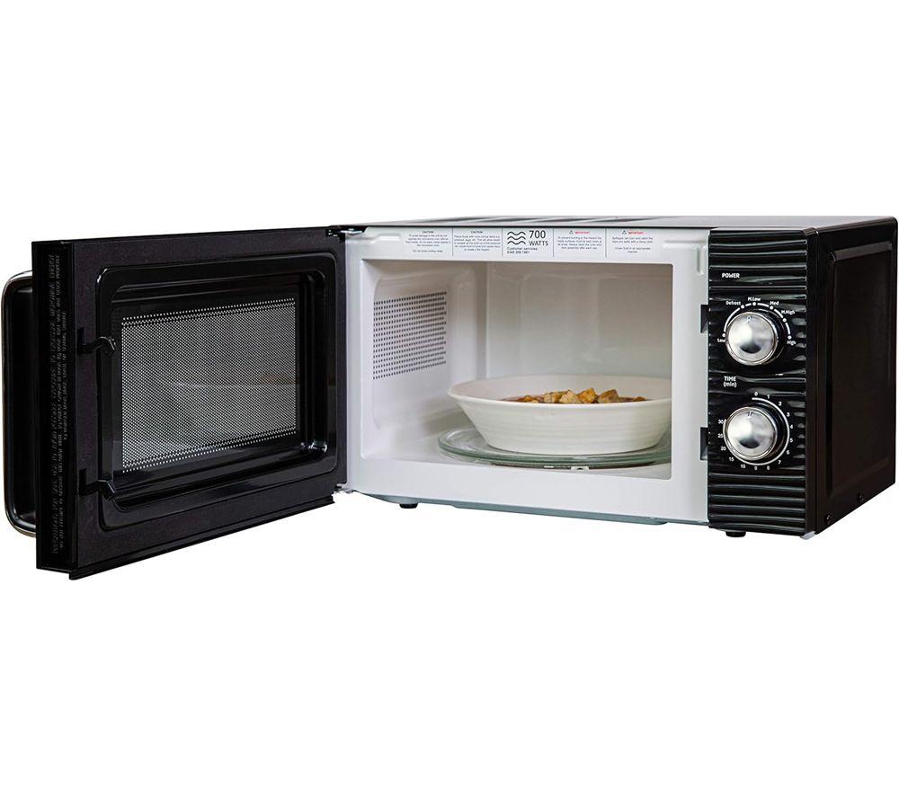 RUSSELL HOBBS Inspire Solo Microwave, Jug Kettle & 4-Slice Toaster Bundle - Black image number 3 of 6