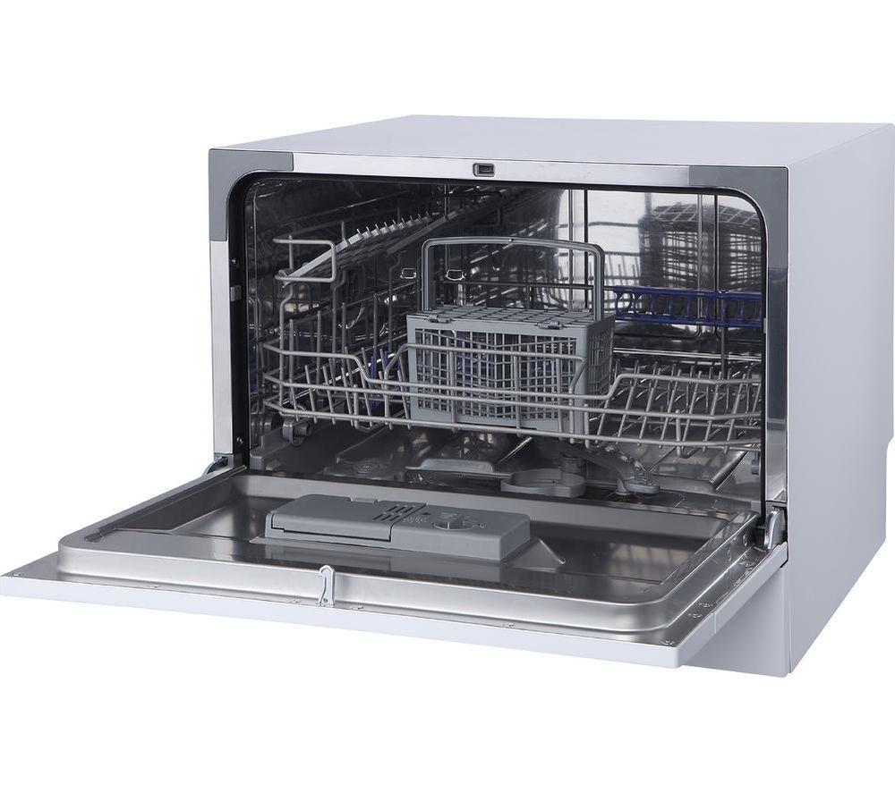 RUSSELL HOBBS RH6TTDW0D1W Table Top Dishwasher - White image number 2 of 3
