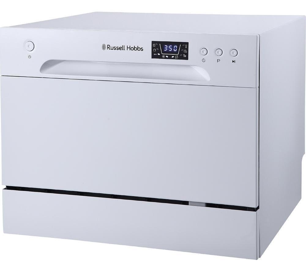 RUSSELL HOBBS RH6TTDW0D1W Table Top Dishwasher - White image number 3 of 3