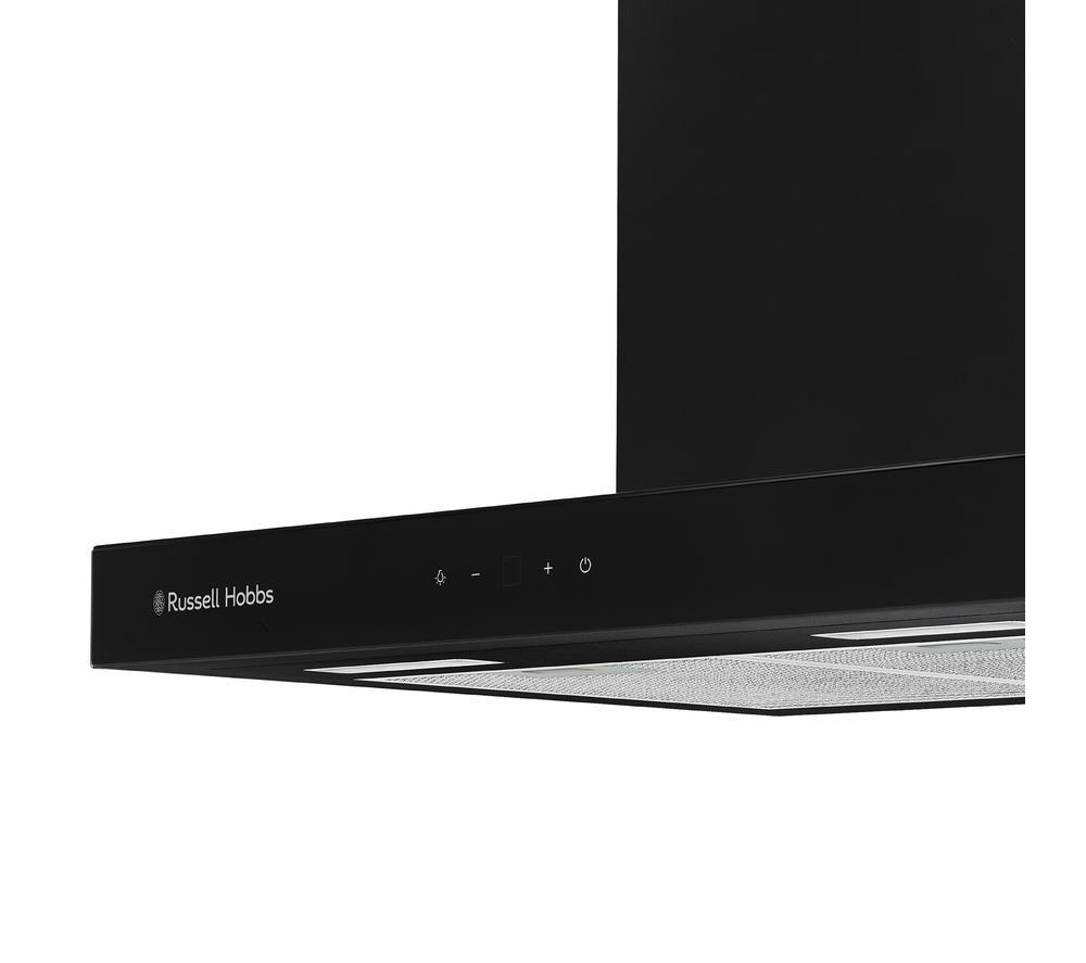 RUSSELL HOBBS RHGCH603B 60 cm Chimney Cooker Hood - Black image number 2 of 4