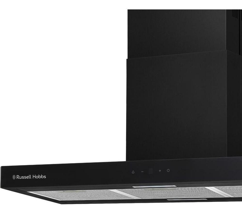 RUSSELL HOBBS RHICH904B Midnight Collection 90 cm Island Cooker Hood - Black image number 3 of 4