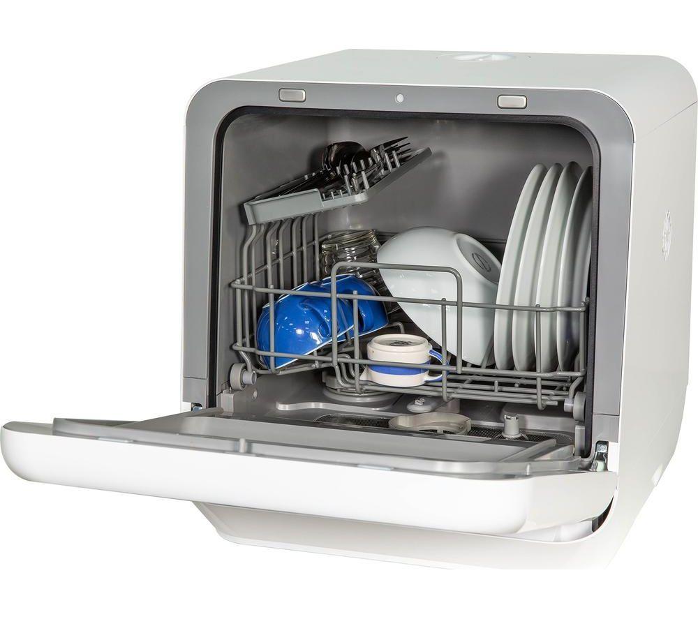 RUSSELL HOBBS RH2TTDW0D1W Table Top Dishwasher - White image number 2 of 5