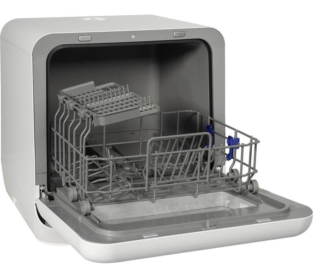 RUSSELL HOBBS RH2TTDW0D1W Table Top Dishwasher - White image number 3 of 5