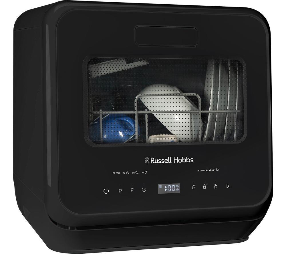 RUSSELL HOBBS RH2TTDW0D1B Table Top Dishwasher - Black image number 3 of 5