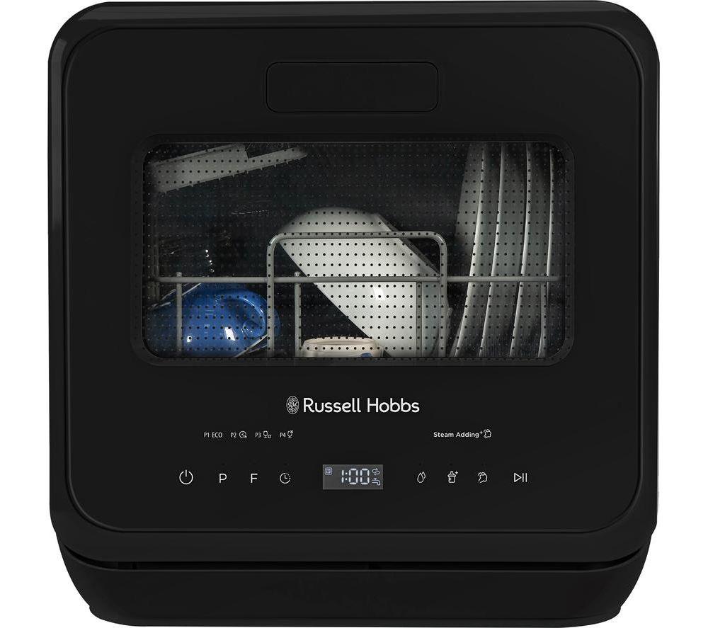 RUSSELL HOBBS RH2TTDW0D1B Table Top Dishwasher - Black image number 4 of 5