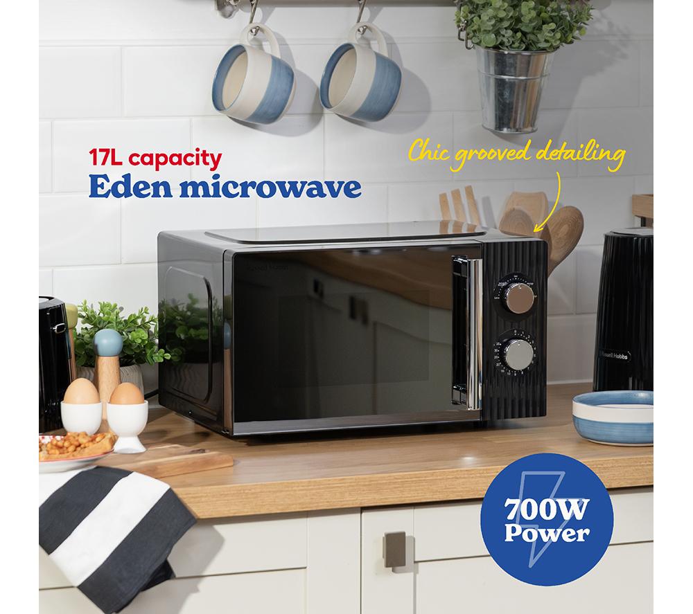 RUSSELL HOBBS Eden RHMM725B Solo Microwave - Black image number 4 of 12
