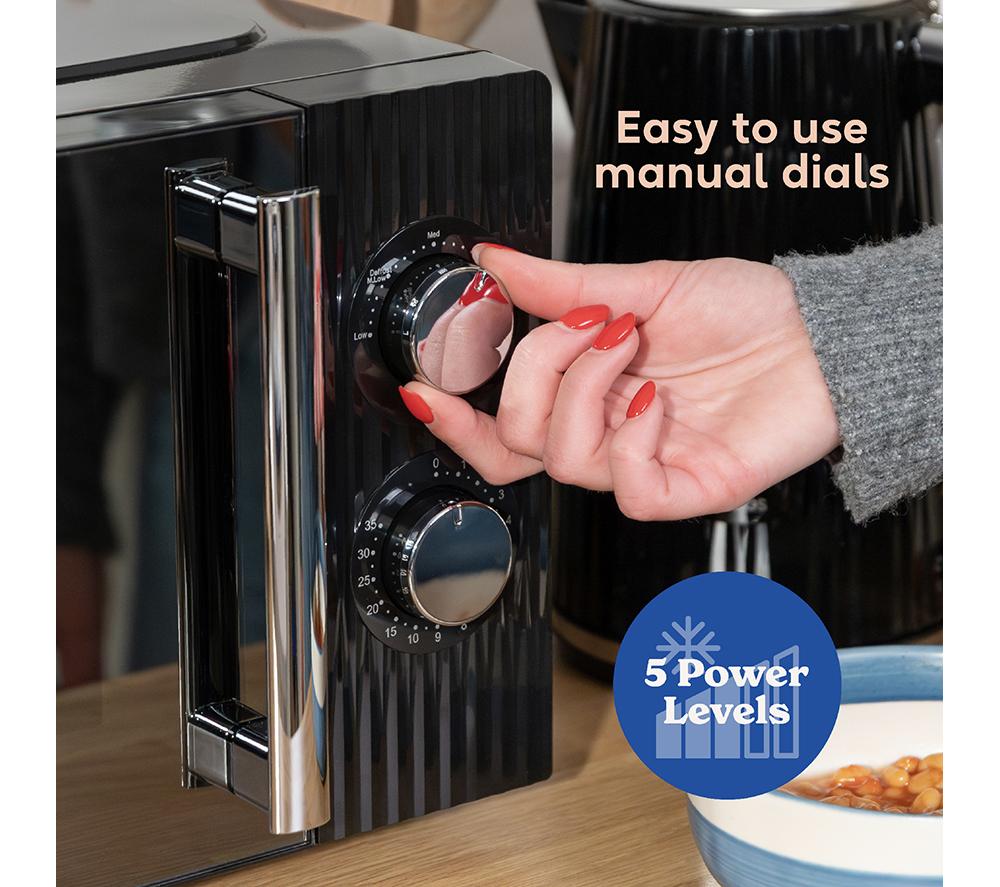 RUSSELL HOBBS Eden RHMM725B Solo Microwave - Black image number 8 of 12