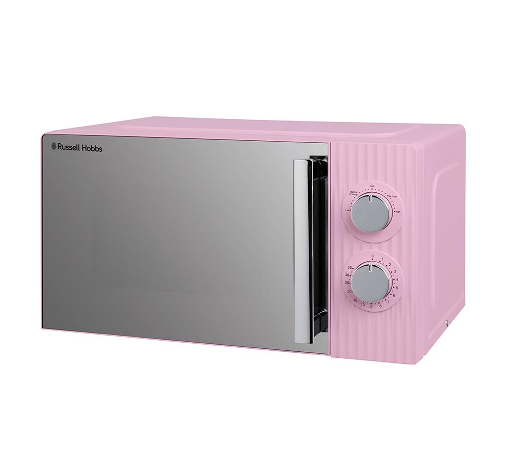 RUSSELL HOBBS Eden RHMM725RP Solo Microwave - Raspberry Pink image number 2 of 12