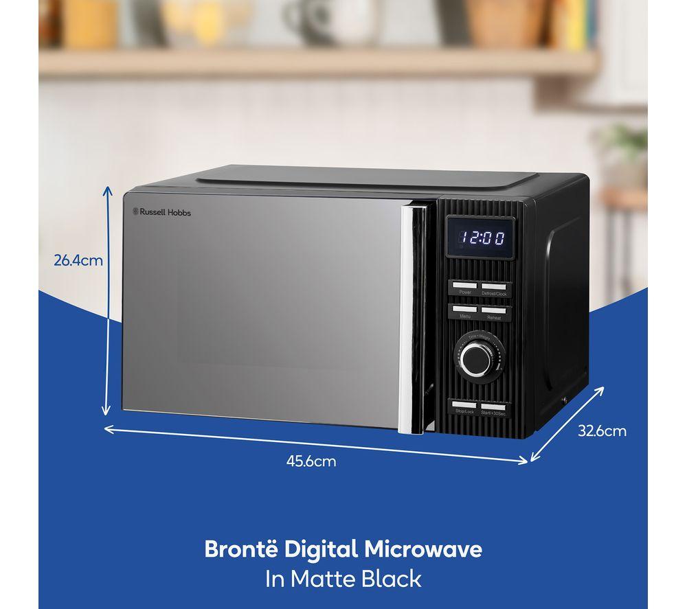 RUSSELL HOBBS Bronte RHMD834B/02 Solo Microwave - Black image number 2 of 10