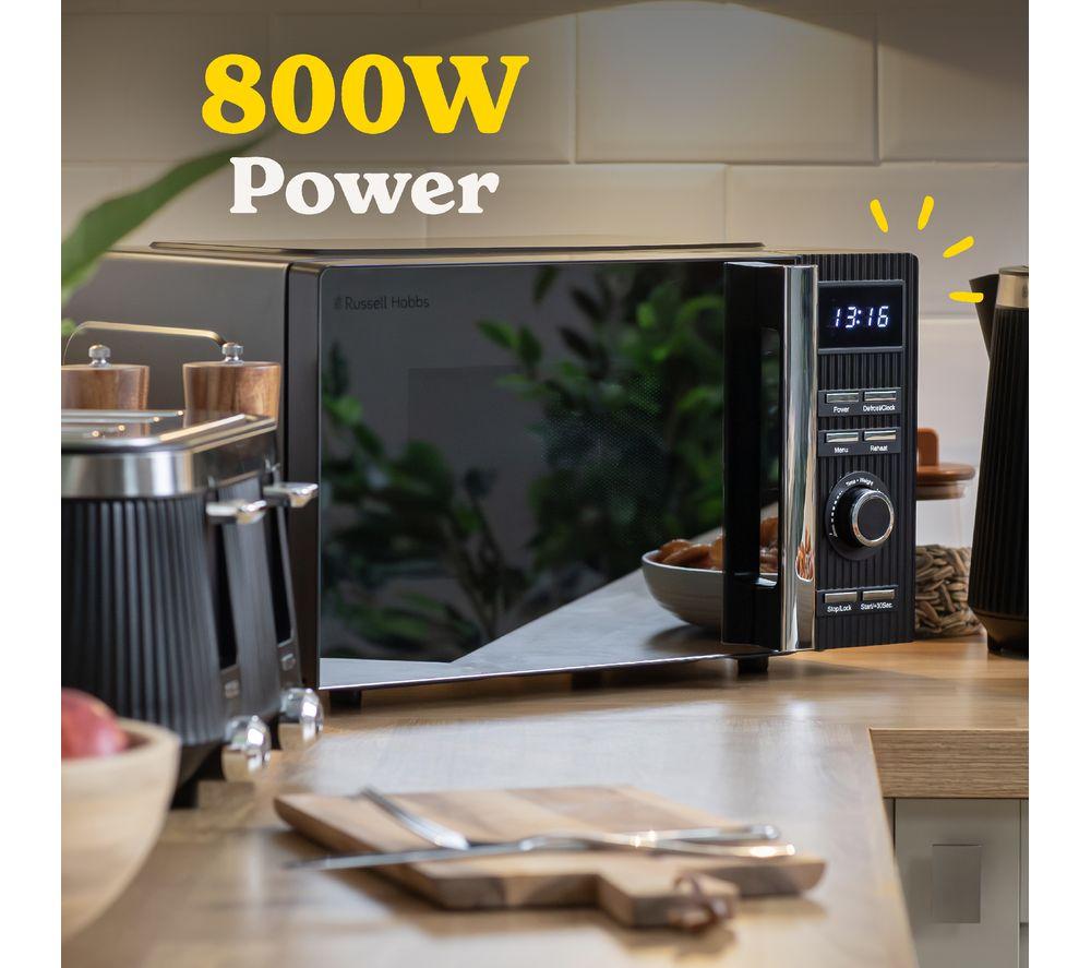 RUSSELL HOBBS Bronte RHMD834B/02 Solo Microwave - Black image number 6 of 10