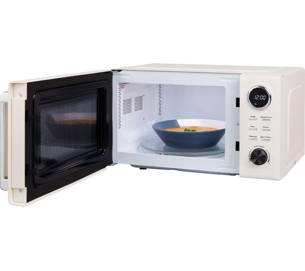 RUSSELL HOBBS Hanley RHMD838JW Solo Microwave - Jasmine White image number 2 of 12