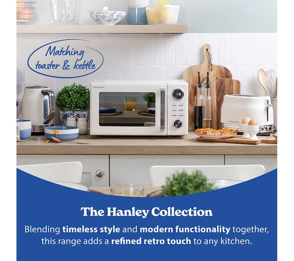 RUSSELL HOBBS Hanley RHMD838JW Solo Microwave - Jasmine White image number 12 of 12