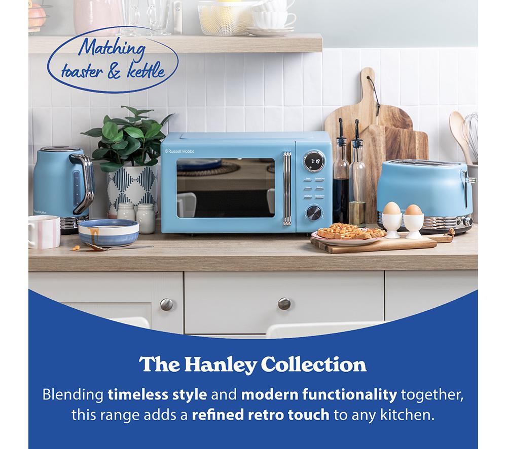 RUSSELL HOBBS Hanley RHMD838RB Solo Microwave - Retro Blue image number 12 of 12