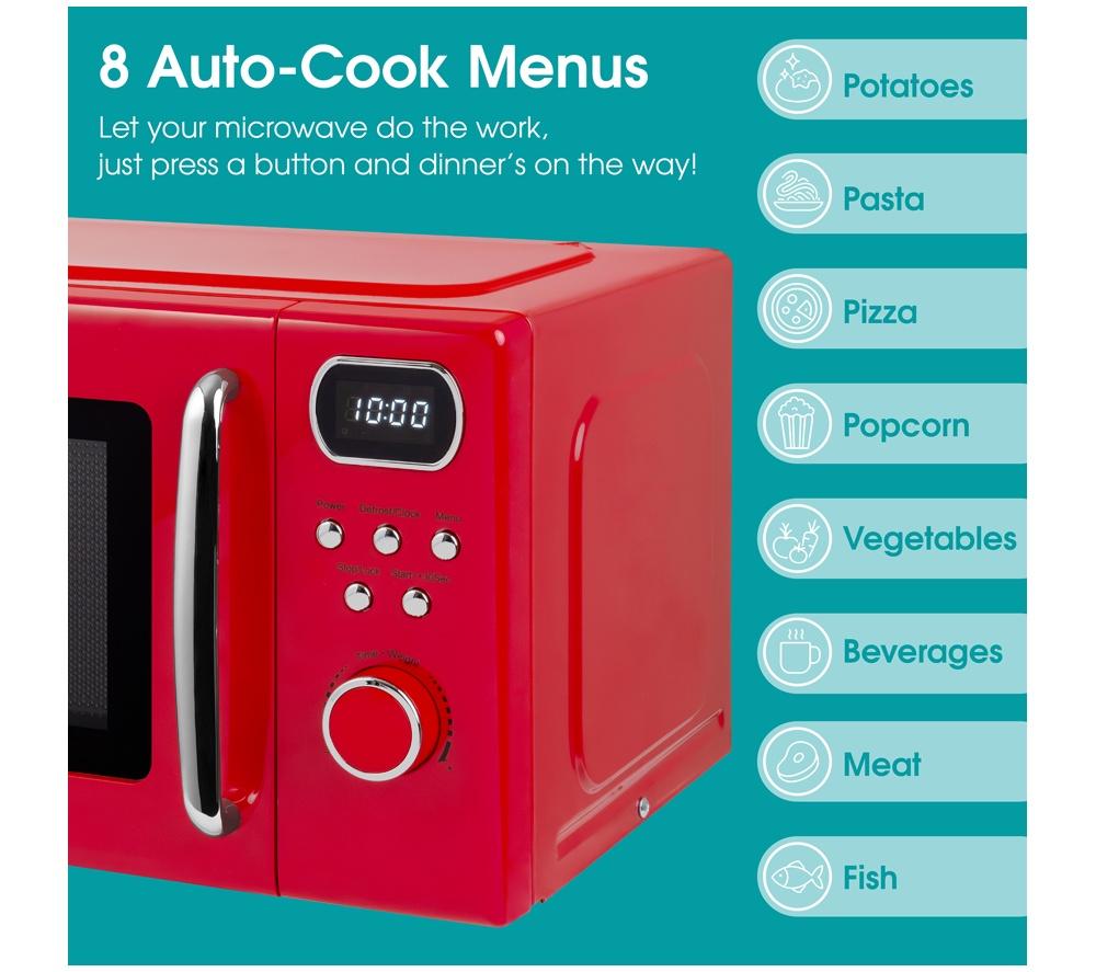 ABODE AMD2004R/01 Solo Microwave - Red image number 6 of 14