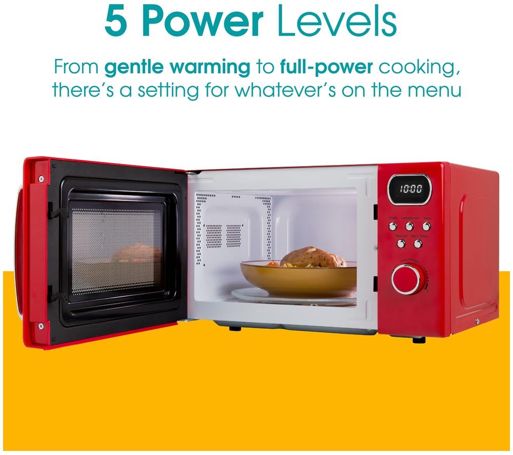ABODE AMD2004R/01 Solo Microwave - Red image number 7 of 14