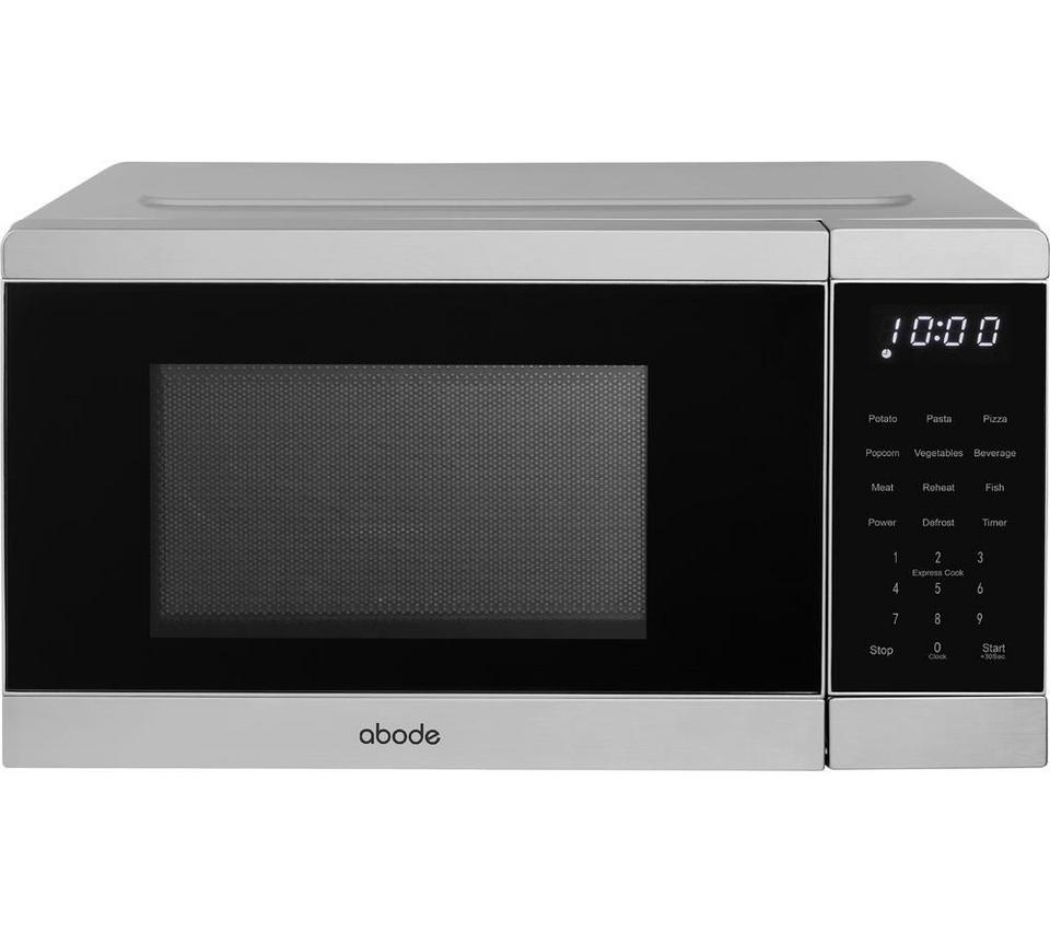 ABODE AMT2008SS Compact Solo Microwave - Silver