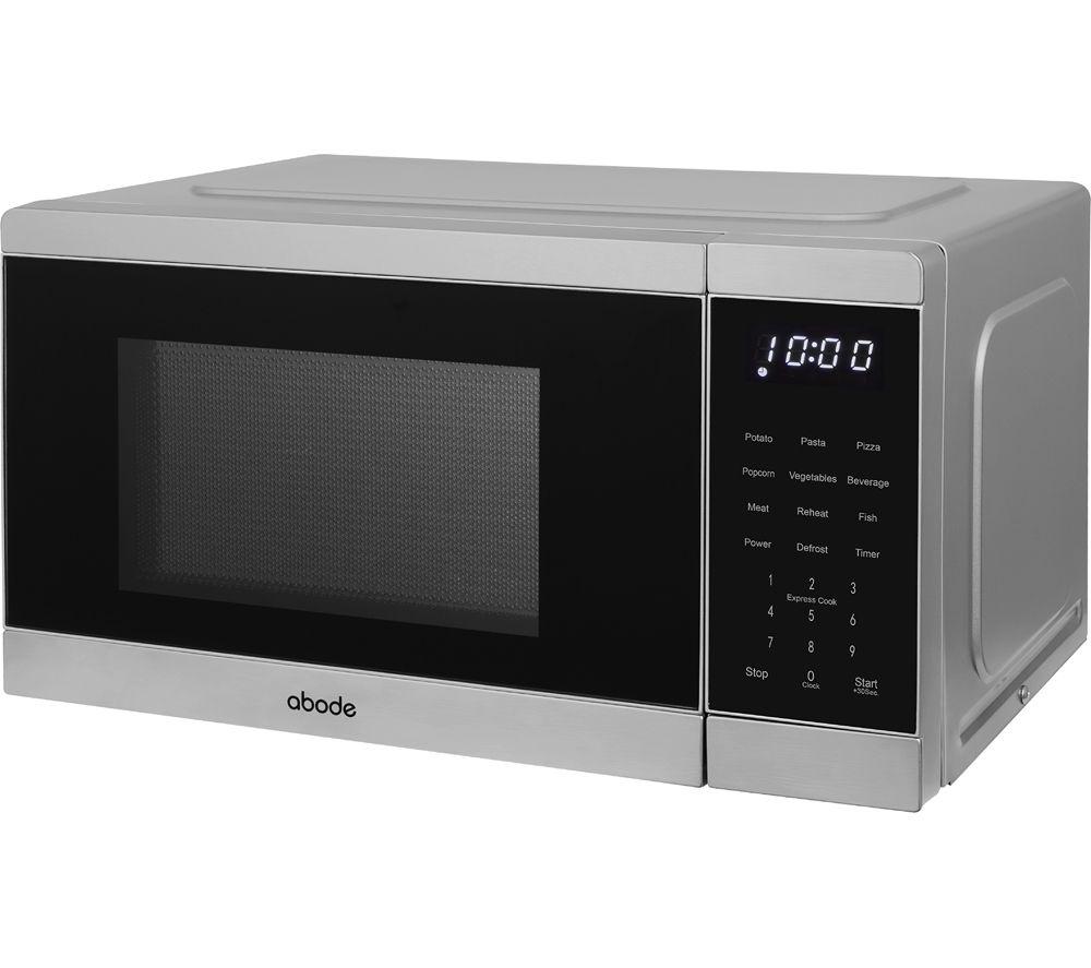 ABODE AMT2008SS Compact Solo Microwave - Silver image number 3 of 3