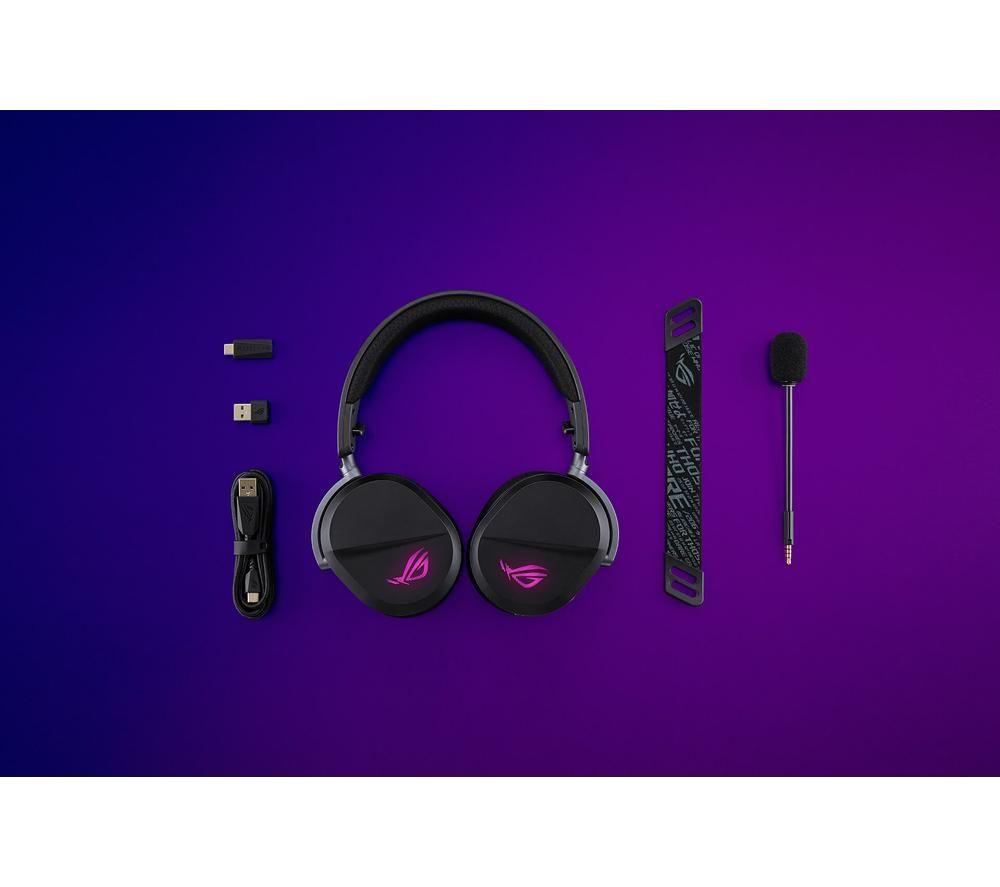 ASUS ROG Pelta Tri-mode Wireless Gaming Headset &ndash; Black image number 11 of 15