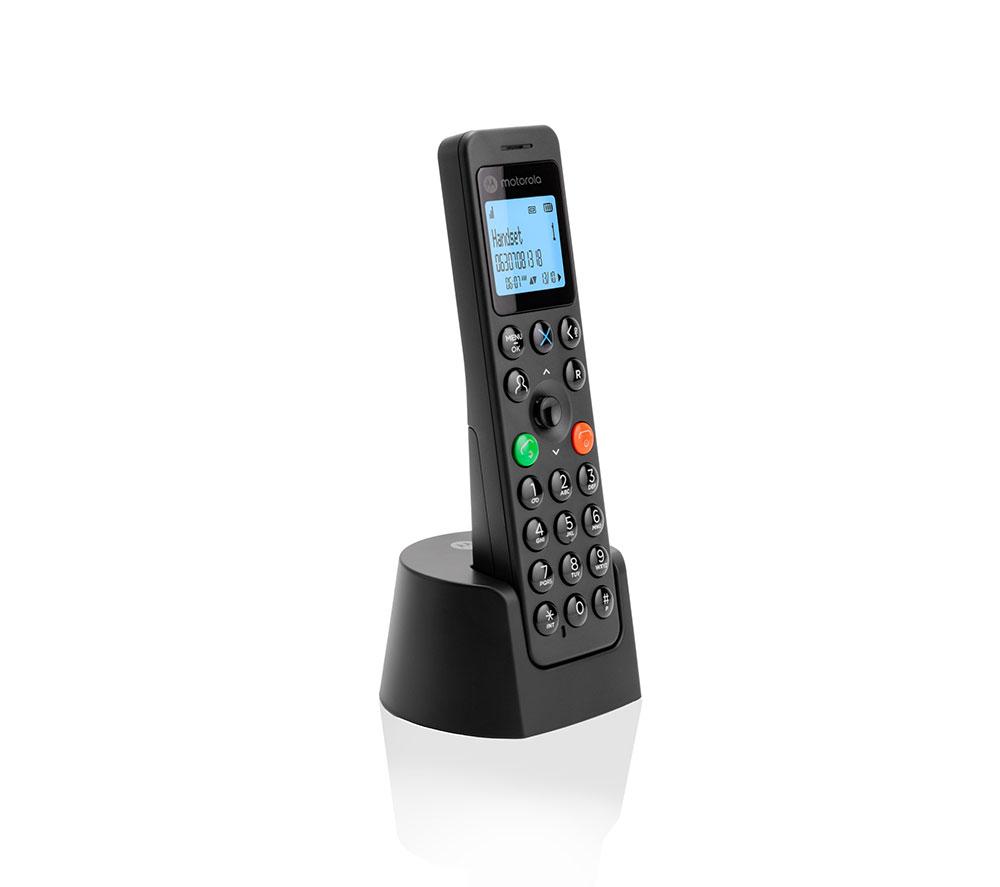 MOTOROLA DOT211 Cordless Phone - Twin Handsets, Black image number 3 of 12