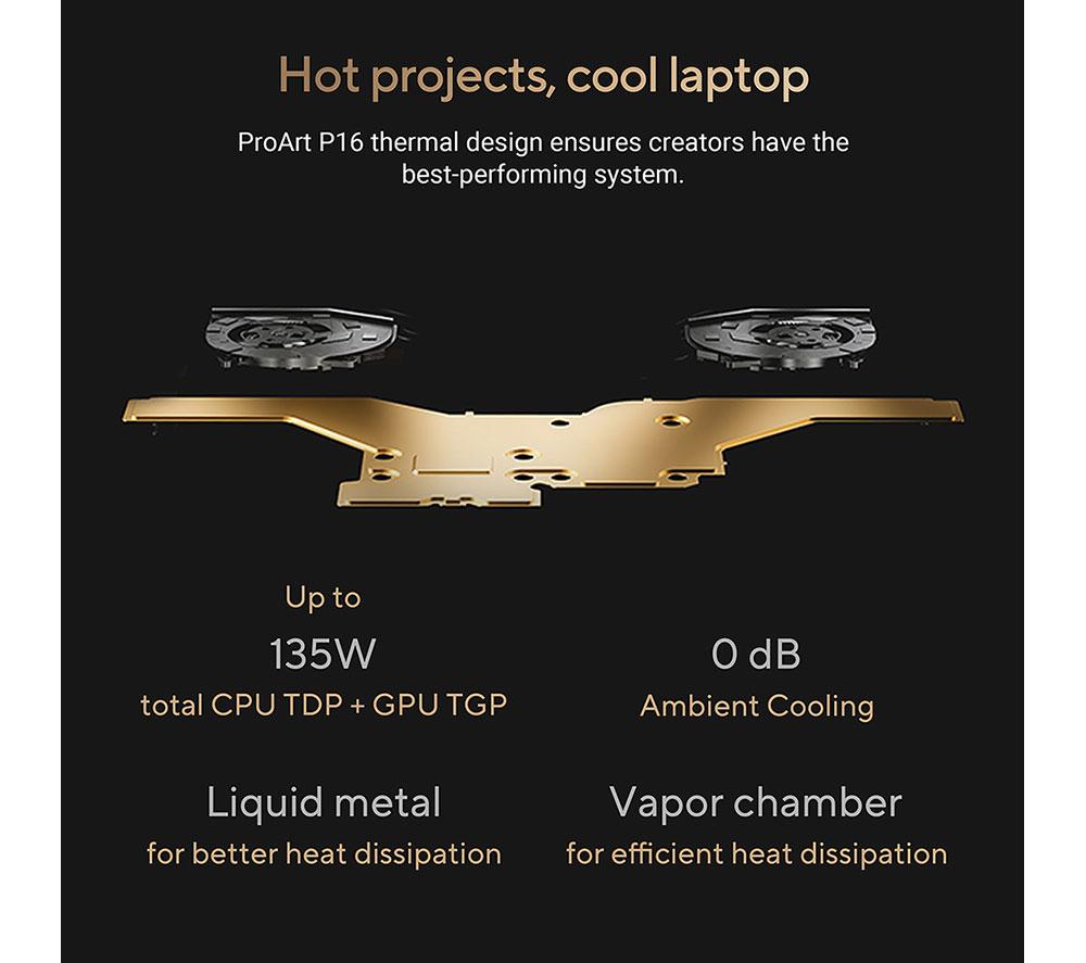 ASUS ProArt P16 Copilot+ PC OLED 16" Laptop - AMD Ryzen AI 9, 2TB SSD, Nano Black image number 11 of 12