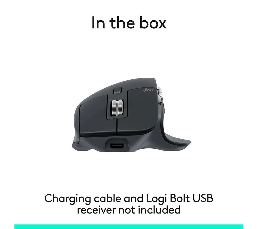 LOGITECH MX Master 3S Bluetooth Edition Wireless Darkfield Mouse image number 11 of 11