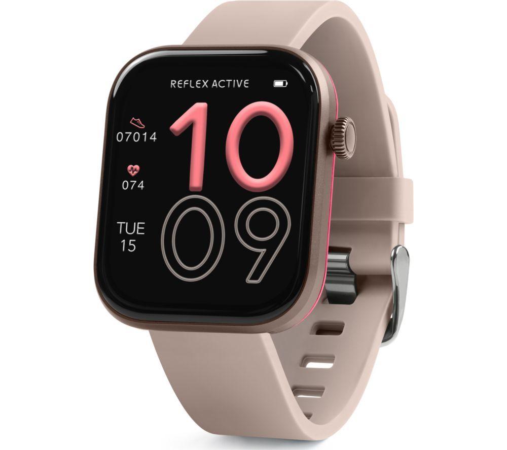 REFLEX ACTIVE Series 40 Smart Watch - Mink, Silicone Strap