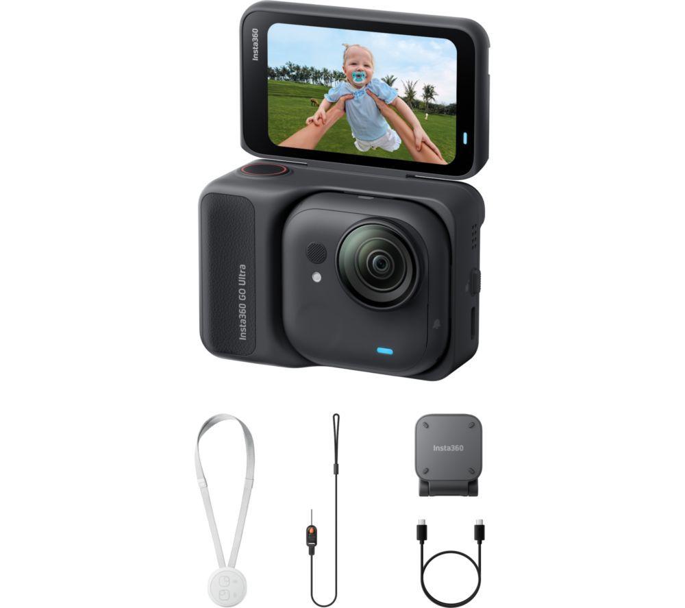 INSTA360 GO Ultra 4K Action Camera - Black image number 6 of 6