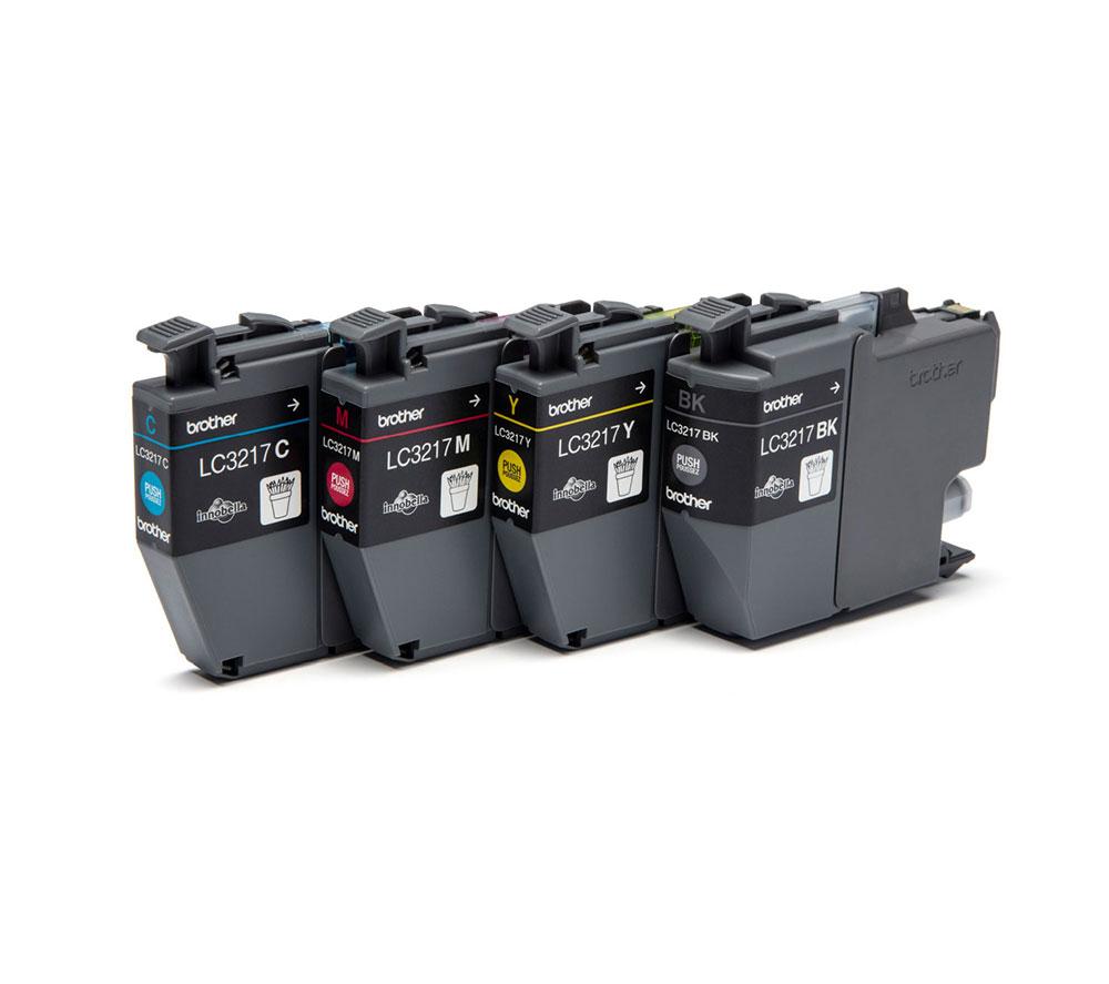 BROTHER LC3217VAL Cyan, Magenta, Yellow & Black Ink Cartridges - Multipack image number 2 of 8