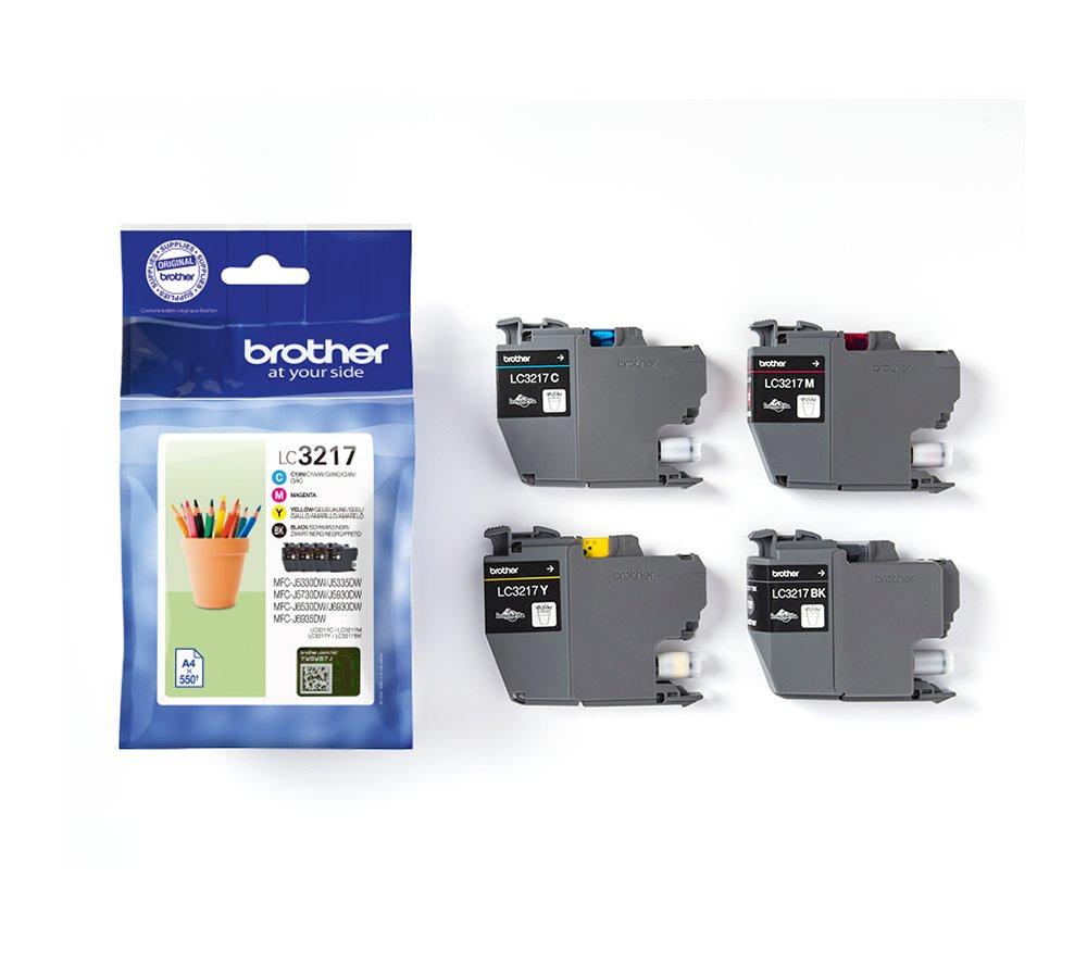 BROTHER LC3217VAL Cyan, Magenta, Yellow & Black Ink Cartridges - Multipack image number 3 of 8