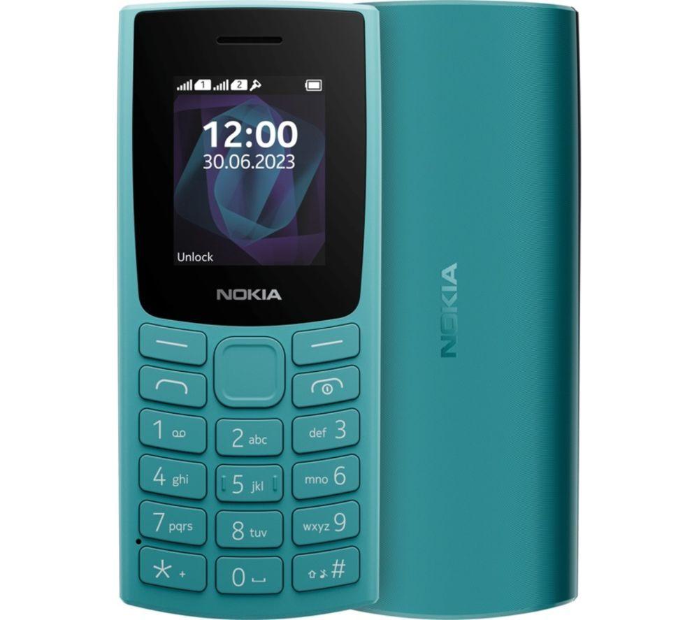 NOKIA 105 (2025) - 4 MB, Cyan