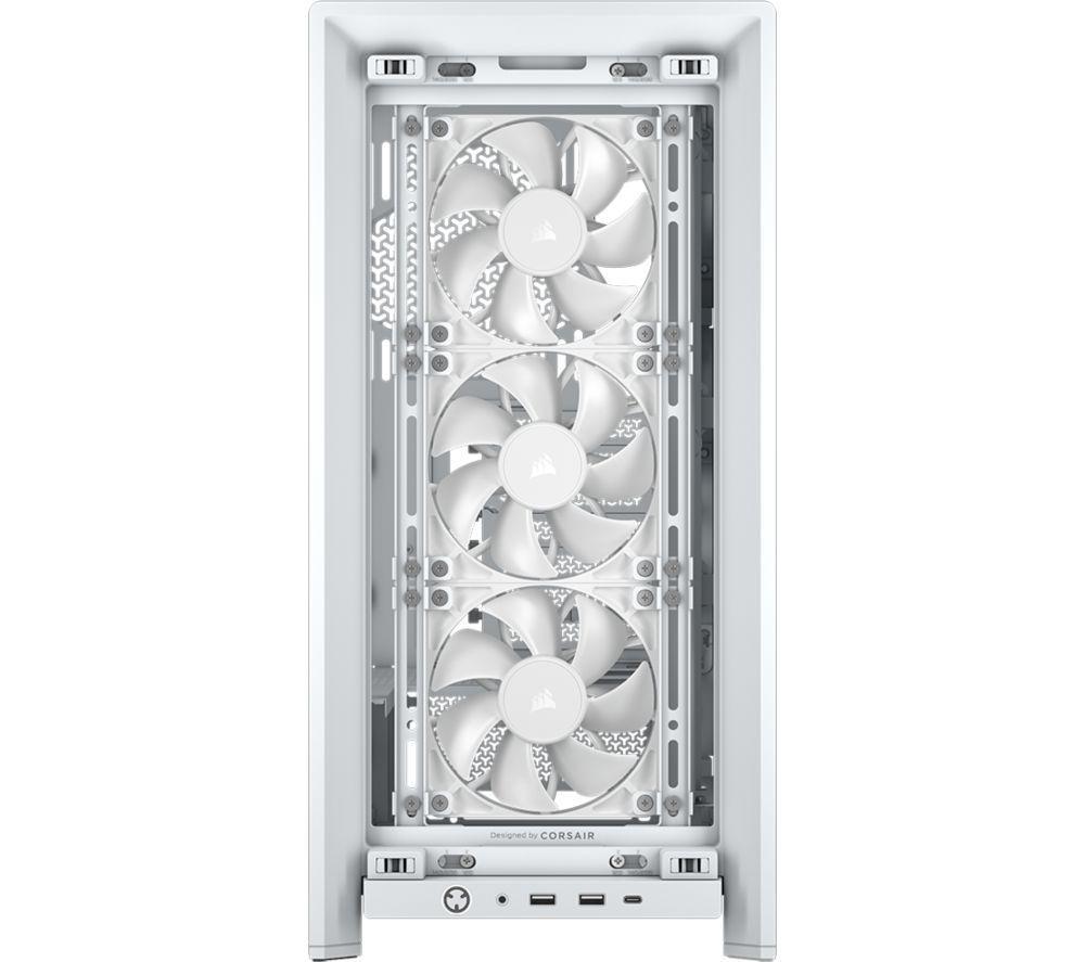 CORSAIR FRAME 4000D RS ATX Mid-Tower PC Case - White image number 5 of 6