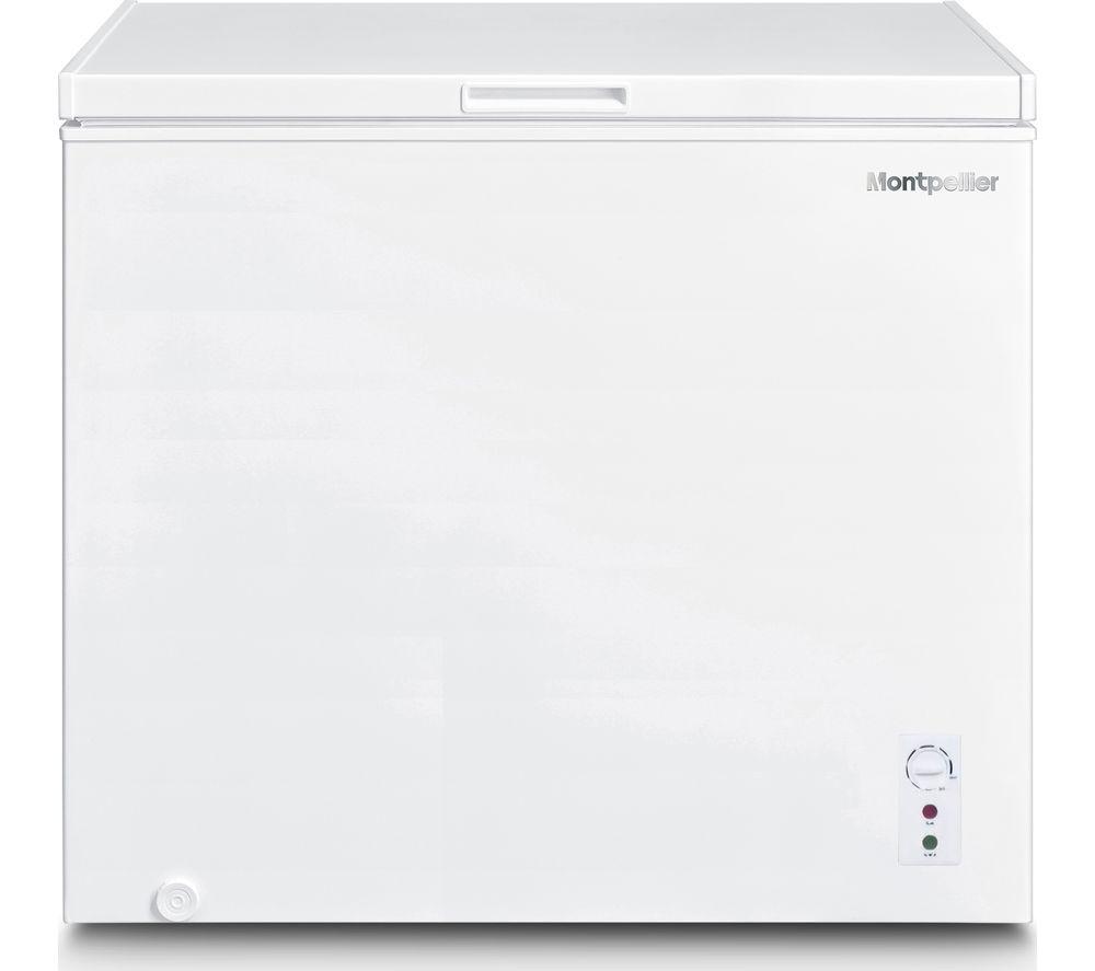 MONTPELLIER MDACF194W Chest Freezer - White