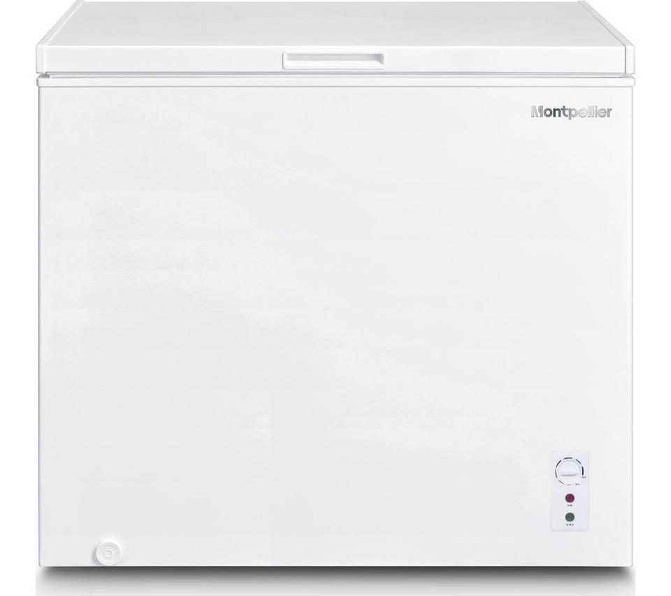 MONTPELLIER MDACF194W Chest Freezer - White