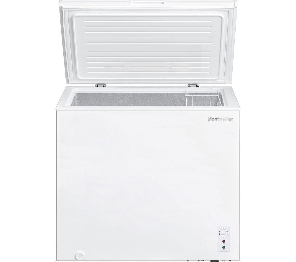 MONTPELLIER MDACF194W Chest Freezer - White image number 2 of 3