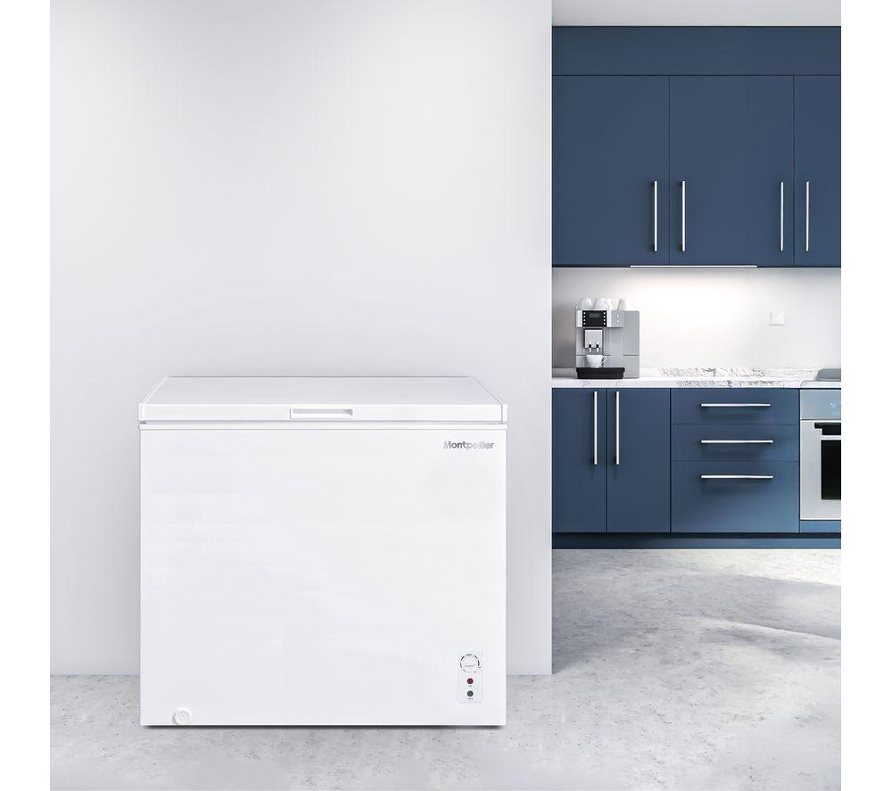 MONTPELLIER MDACF194W Chest Freezer - White image number 3 of 3