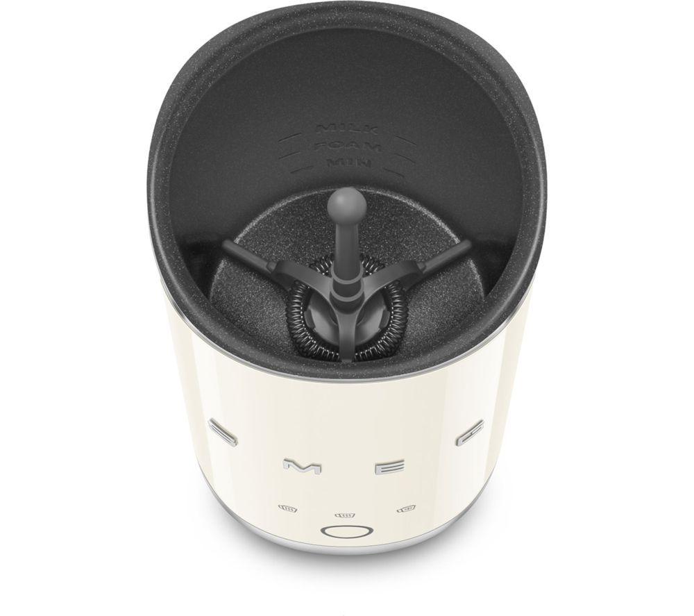 SMEG MFF02CRUK Milk Frother - Cream image number 6 of 8