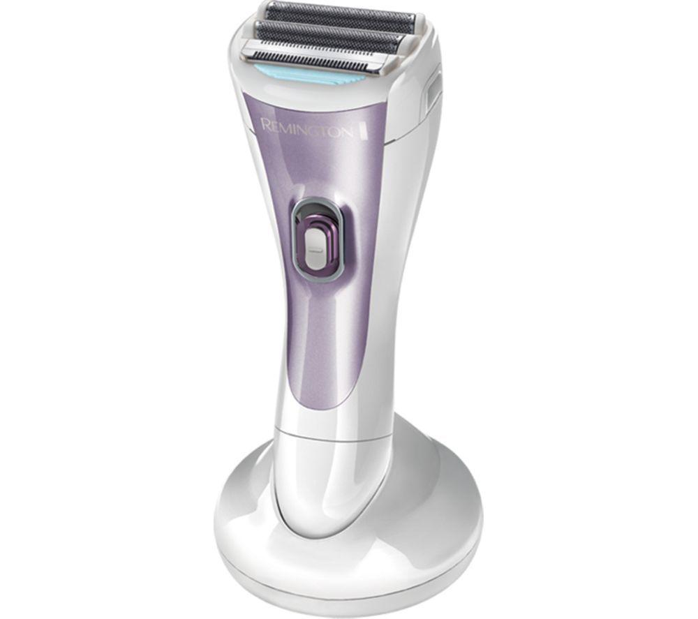 REMINGTON WDF4840 Cordless Wet & Dry Foil Lady Shaver - White & Purple