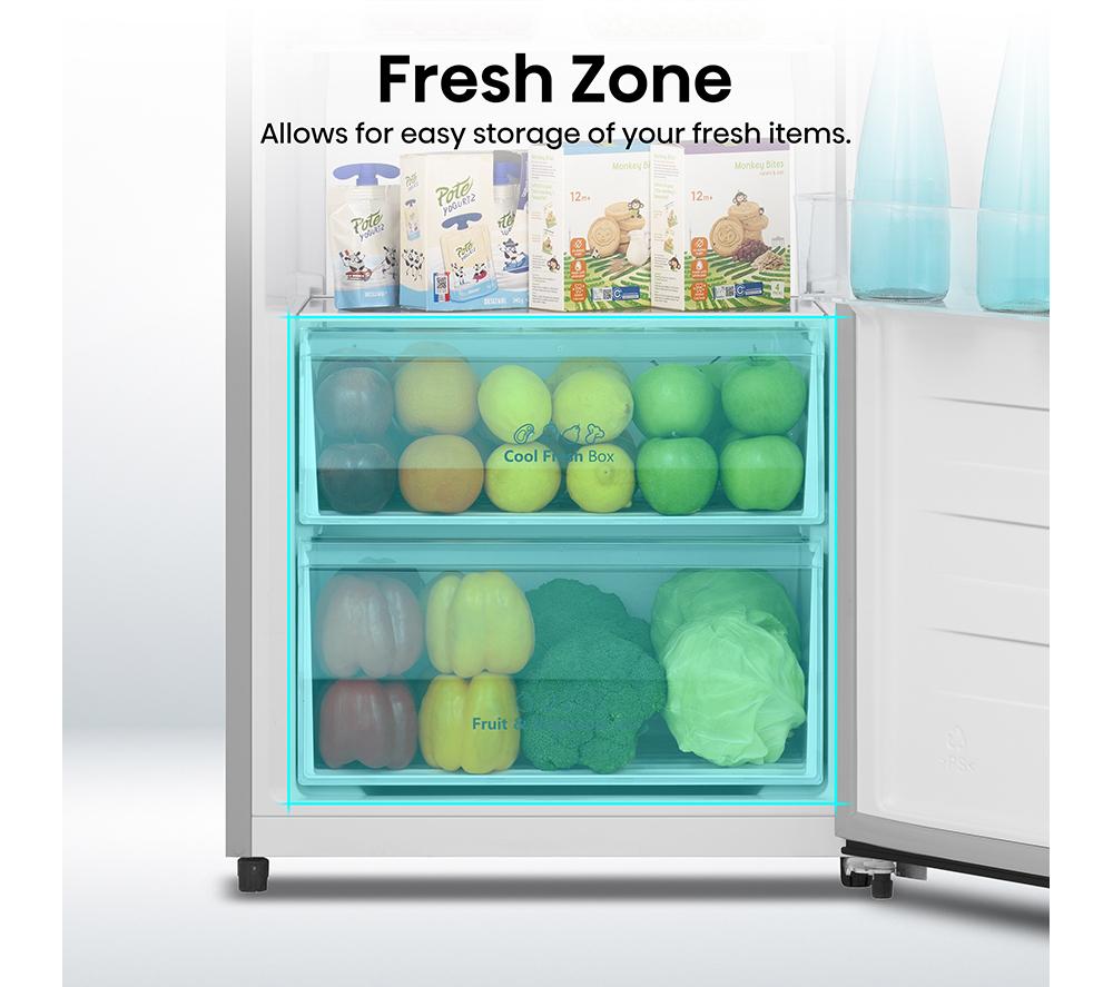 Buy HISENSE RL415N4ACE Tall Fridge - Silver | Currys