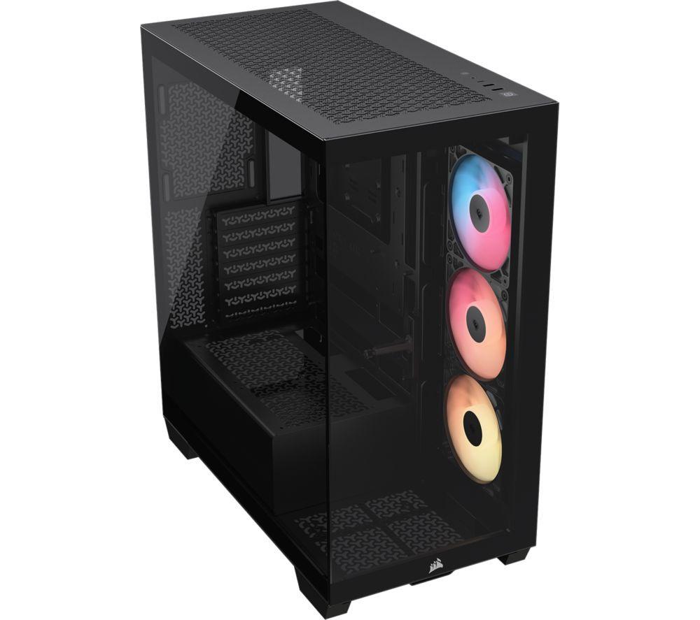 CORSAIR 3500X RS-R ARGB ATX Mid-Tower PC Case - Black image number 2 of 9