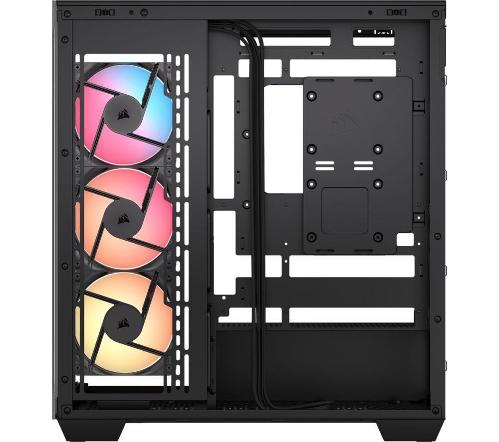 CORSAIR 3500X RS-R ARGB ATX Mid-Tower PC Case - Black image number 3 of 9