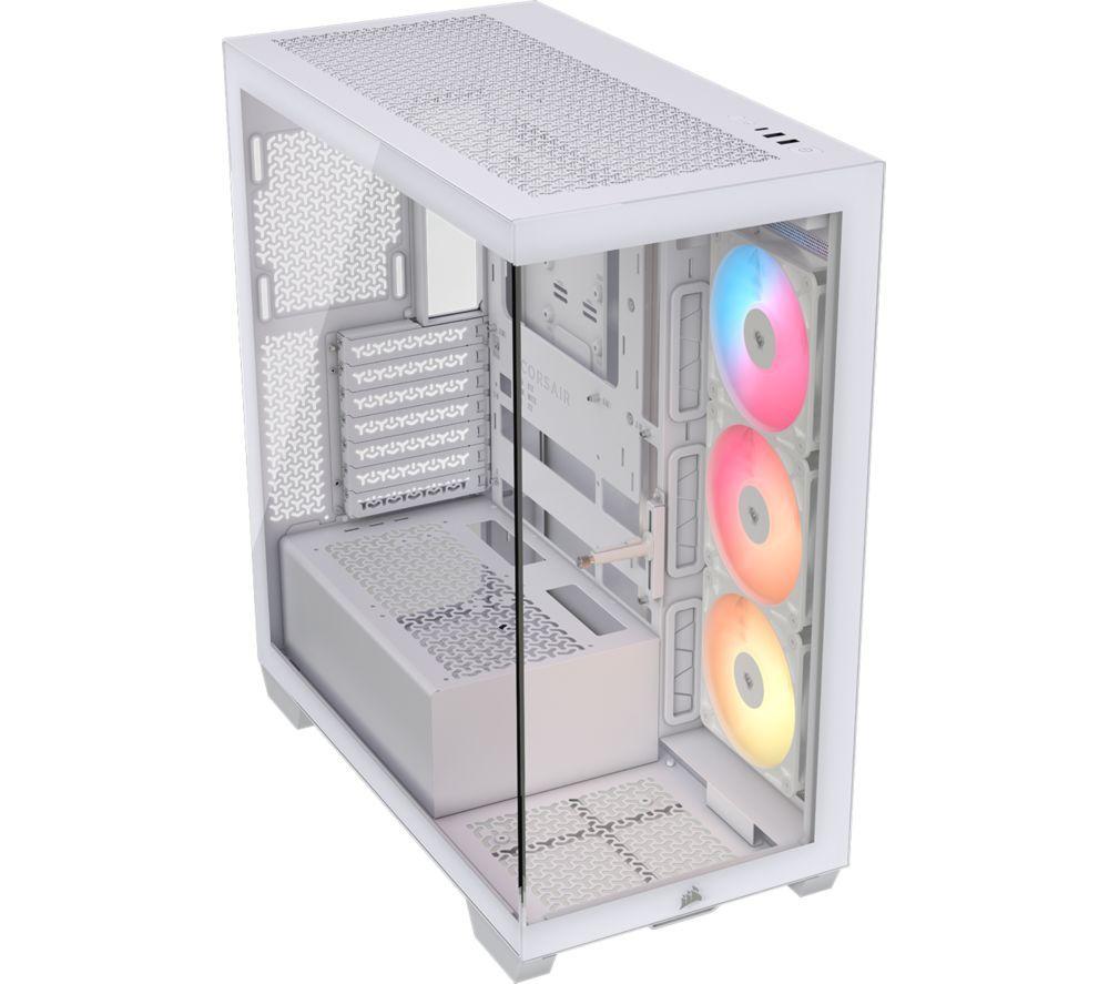 CORSAIR 3500X RS-R ARGB ATX Mid-Tower PC Case - White