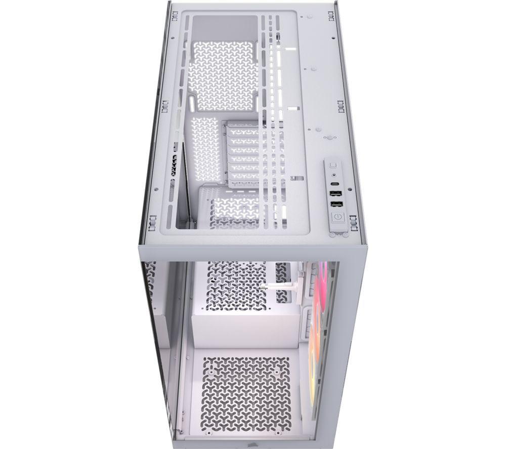 CORSAIR 3500X RS-R ARGB ATX Mid-Tower PC Case - White image number 2 of 6