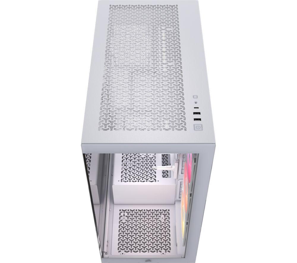 CORSAIR 3500X RS-R ARGB ATX Mid-Tower PC Case - White image number 3 of 6