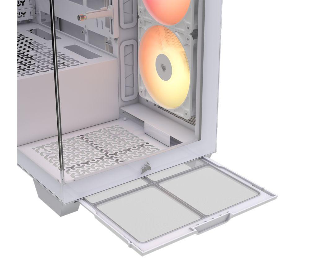 CORSAIR 3500X RS-R ARGB ATX Mid-Tower PC Case - White image number 6 of 6
