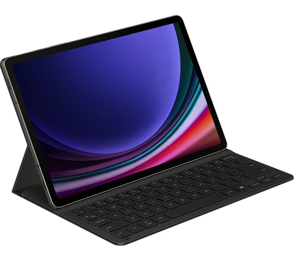 SAMSUNG Galaxy Tab S10 FE, S10 Lite, S9 & S9 FE AI Book Cover Keyboard Case - Black