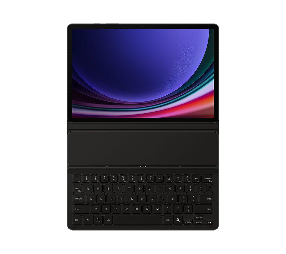 SAMSUNG Galaxy Tab S10 FE, S10 Lite, S9 & S9 FE+ AI Book Cover Keyboard Case - Black image number 15 of 15