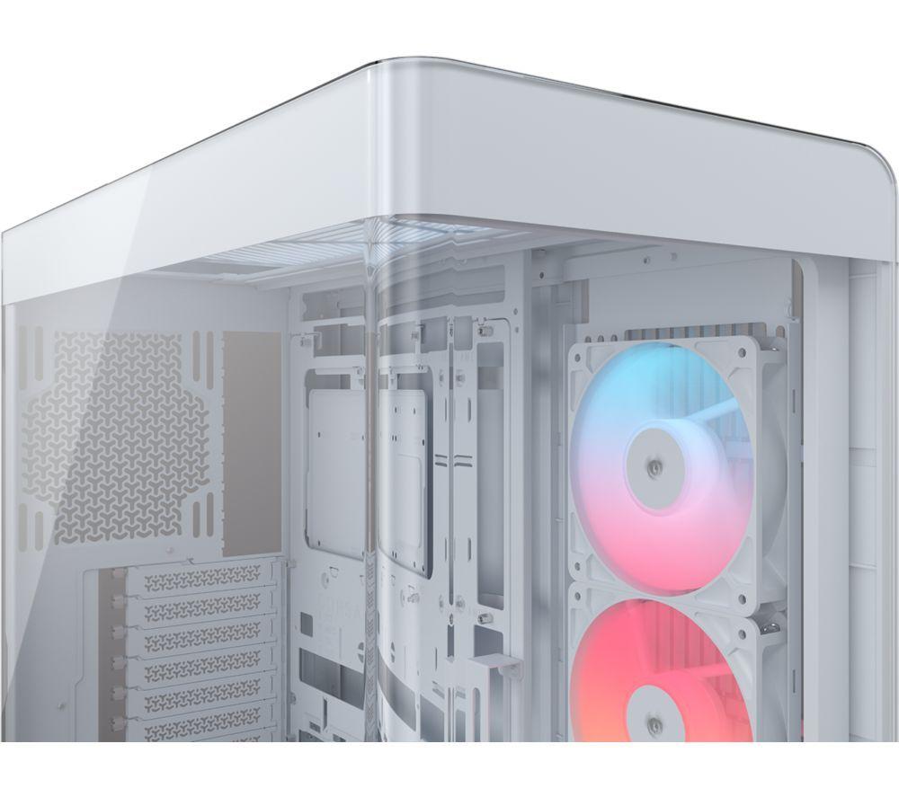 CORSAIR FRAME 4500X RS-R ARGB ATX Mid-Tower PC Case - White image number 8 of 9